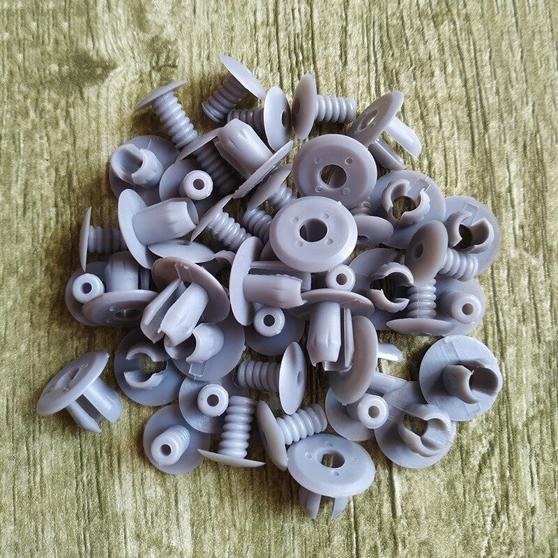 10x Car Fastener Trim Panel Clips 9mm Hole for VW Volkswagen T4 T5 Transporter