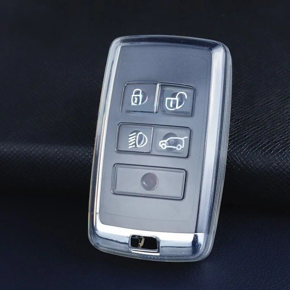 Transparent Car Key Fob Cover Case for Range Rover