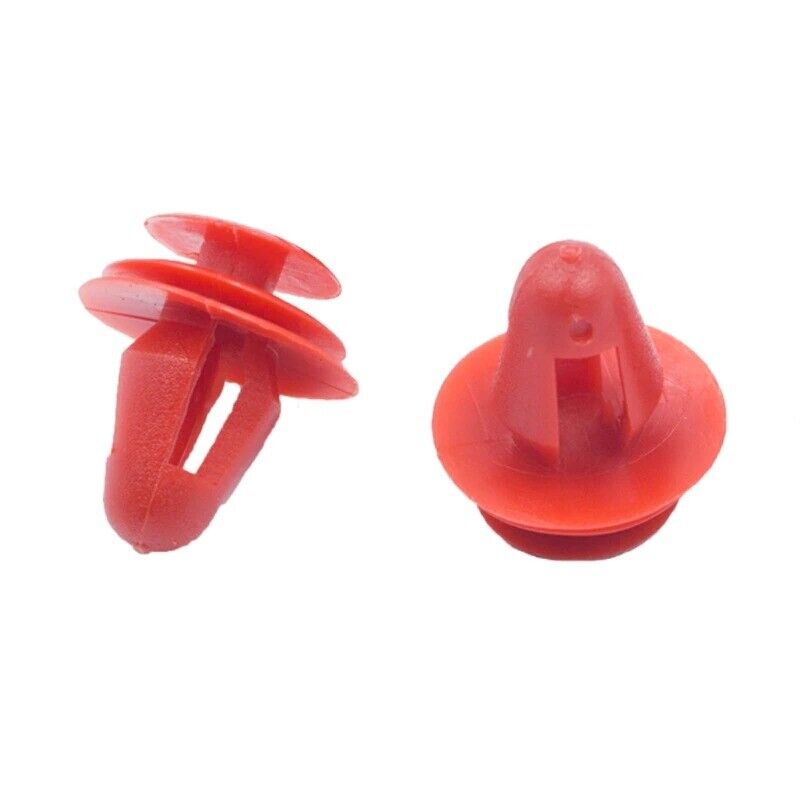 50x Panel Interior Door Fixing Fastener 9mm Clips for Car