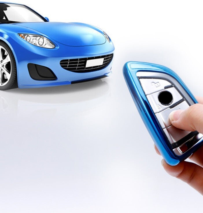 TPU Remote Key Fob Case Cover for BMW X1 X5 X6 X5M X6M F Class 1 2 7 Series