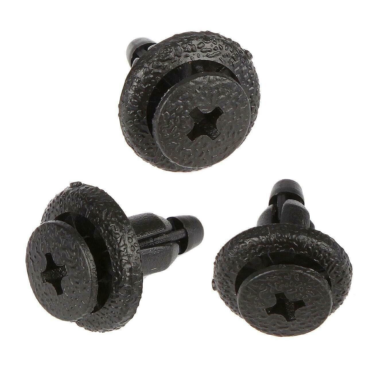 10x Universal Car Bumper Fender Hole Plastic Rivets Fasteners Screw Clips Honda