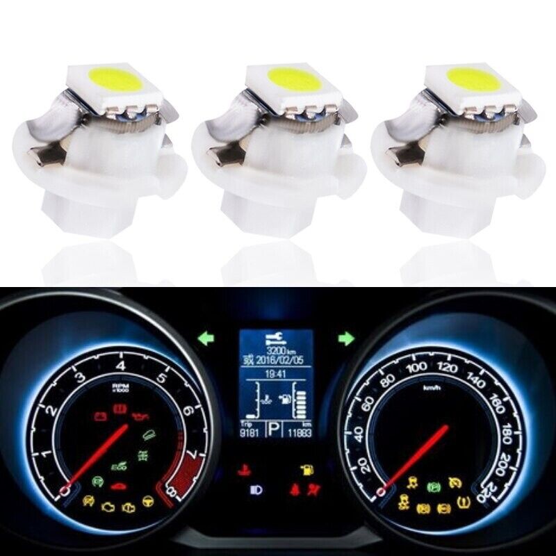 B8.4D Led Car Auto 1 SMD 5050 T5 Lamp Car Instrument Dash Dashboard Light