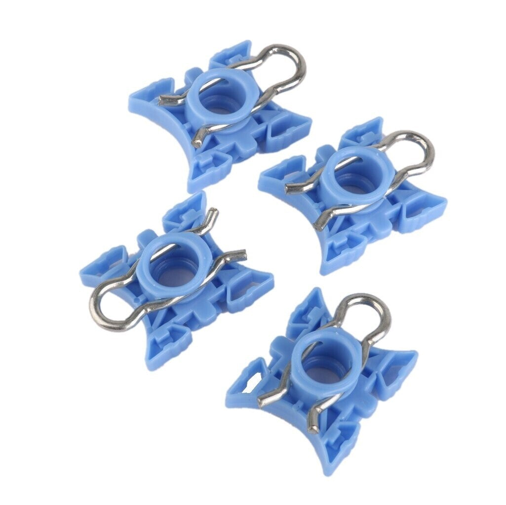 4x Window Regulator Sliding Pivot Clips for Volvo (51321938884)