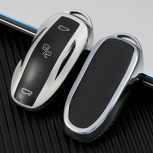 TPU Smart Key Fob Case Cover Protector for Tesla Model S
