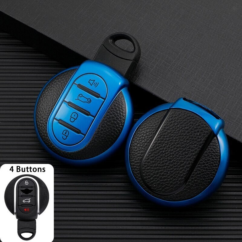 Key Fob Case Cover for Bmw Mini Cooper Clubman Countryman R55 R56 R57 R58 R59