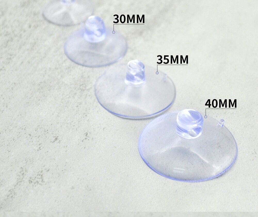 4x  Suction Cups 40mm Powerful for Wall Kitchen Bathroom Glass