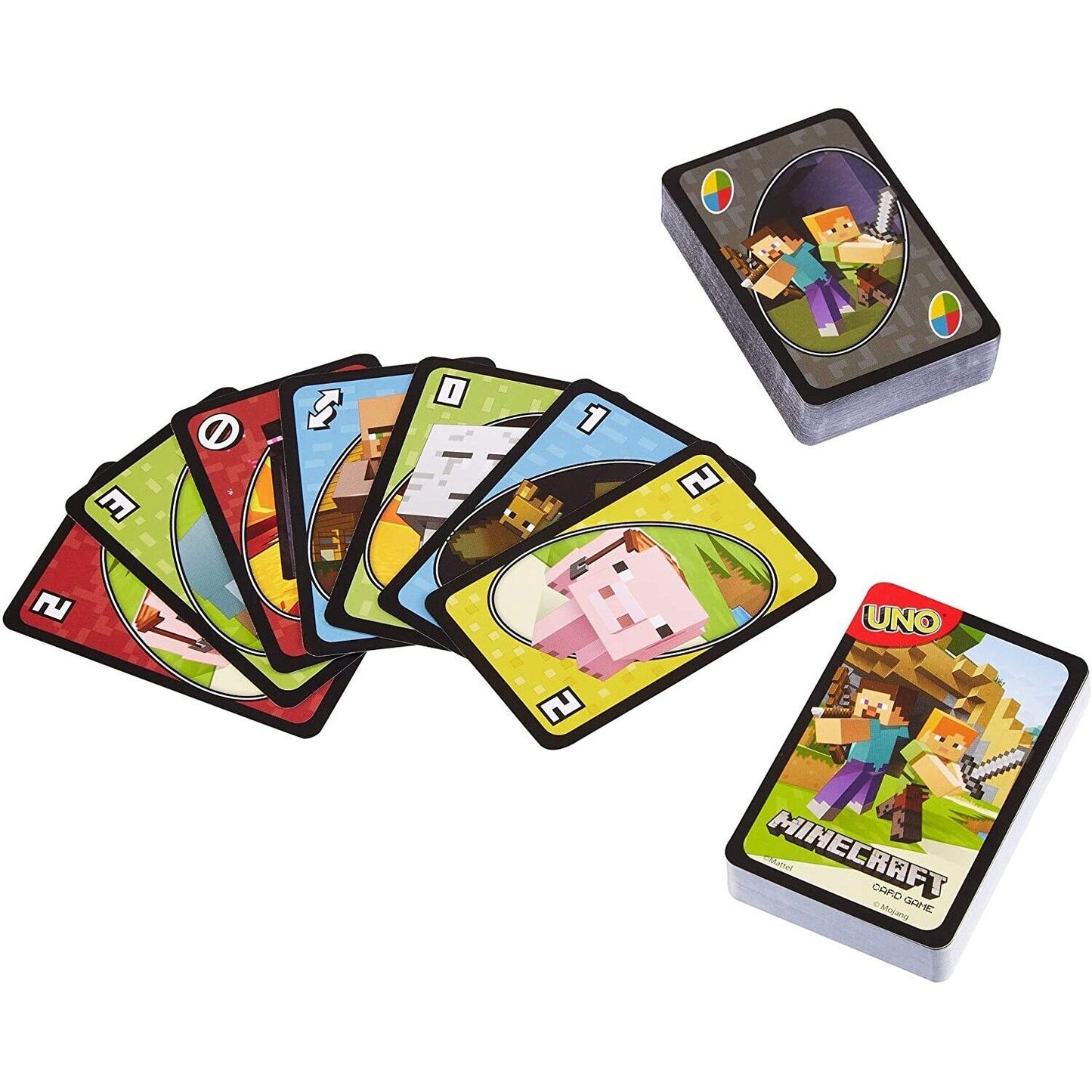 Minecraft Card Game Family Kids Card Game Birthday Present Gift Fun