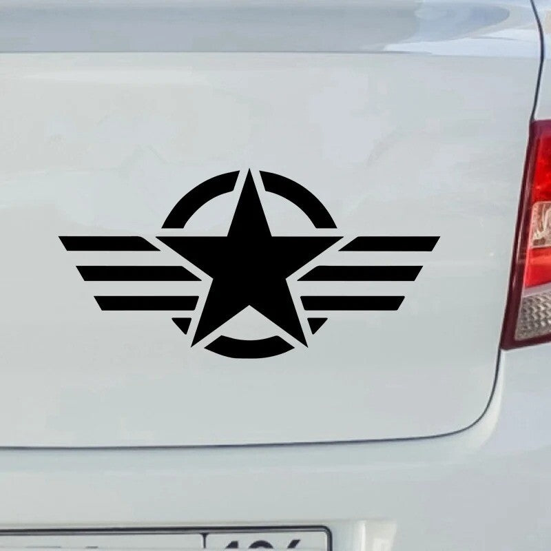 Car Sticker US Army Military Car Van Motorcycle Vinyl Decal 20cm x 10cm