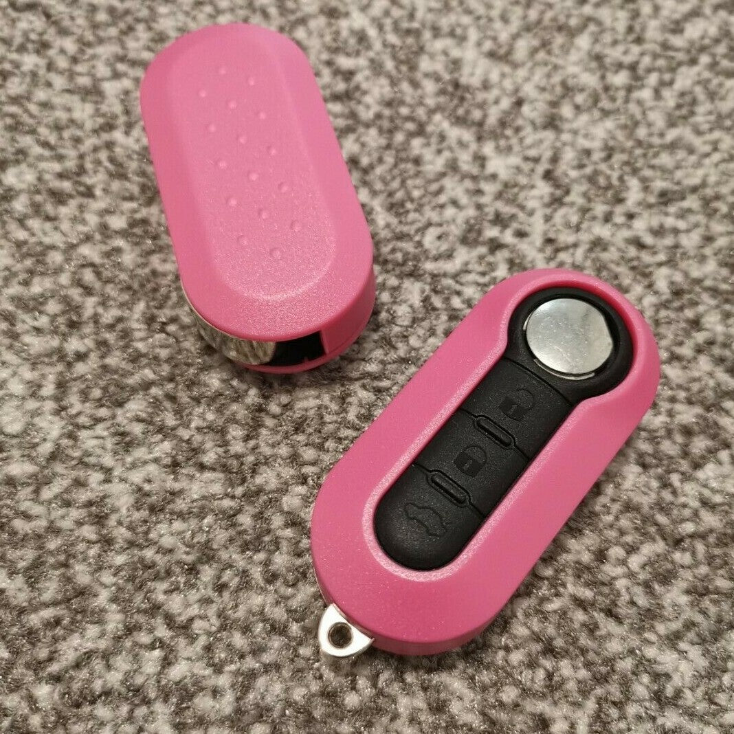 Car Remote Key Shell with Uncut Blade fits Fiat 500 Panda Brava Punto Stilo