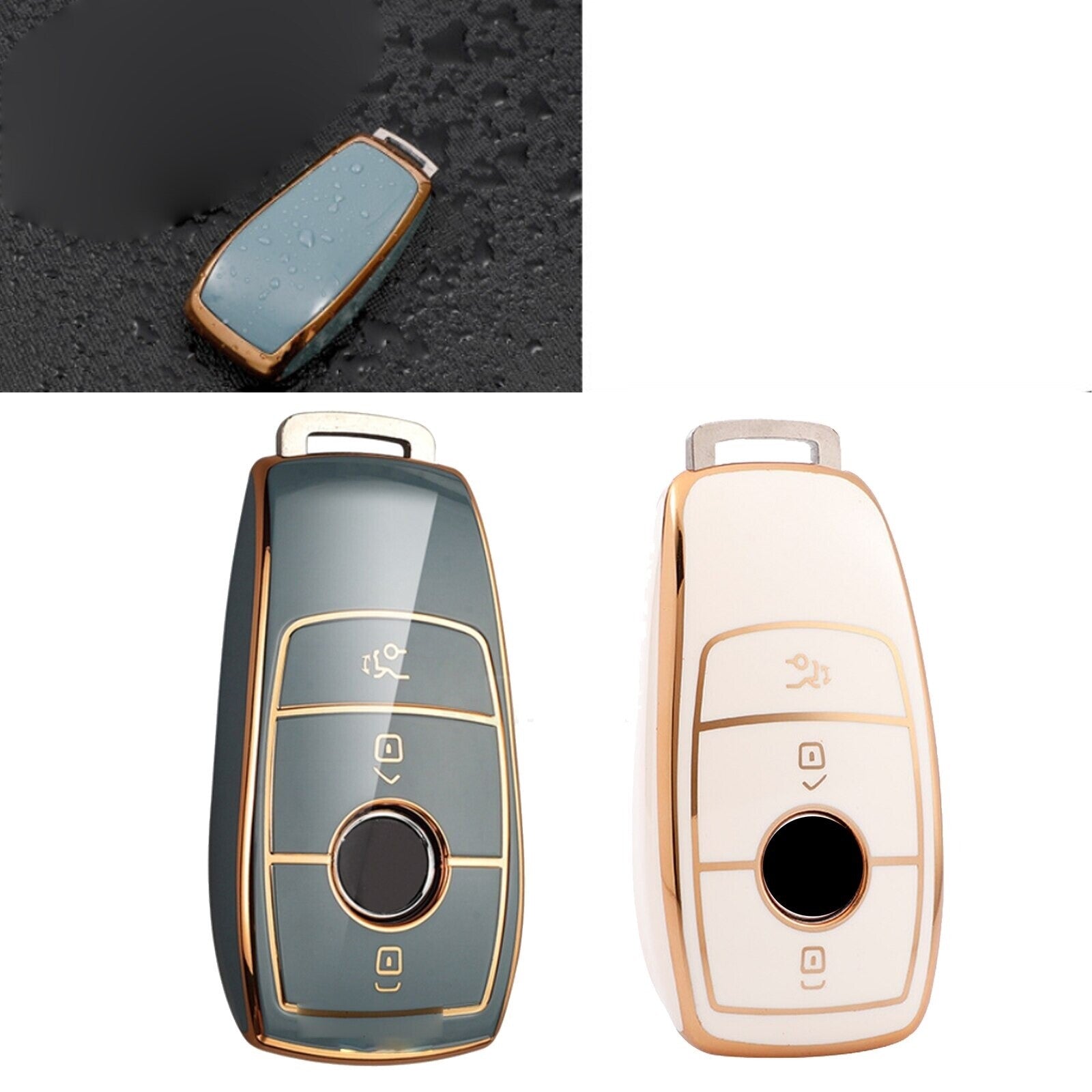 Remote Key Fob Case Cover for Mercedes Benz E Class W213 E200 E260 E300 E320
