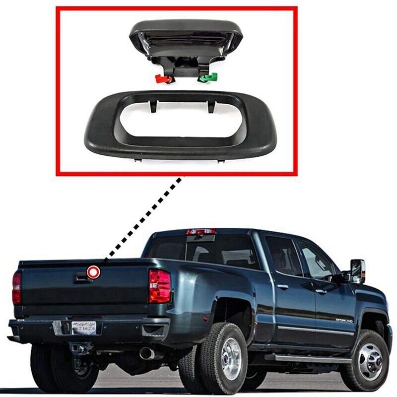 2x Tailgate Handle Clip Lock Rod Clip Replacement for Chevy Silverado 99-09