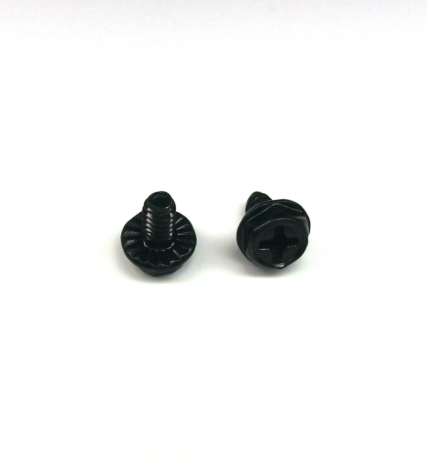 10x BLACK COMPUTER PC CASE, MOTHERBOARD MOUNTING, HARD DRIVE SCREWS 6/32