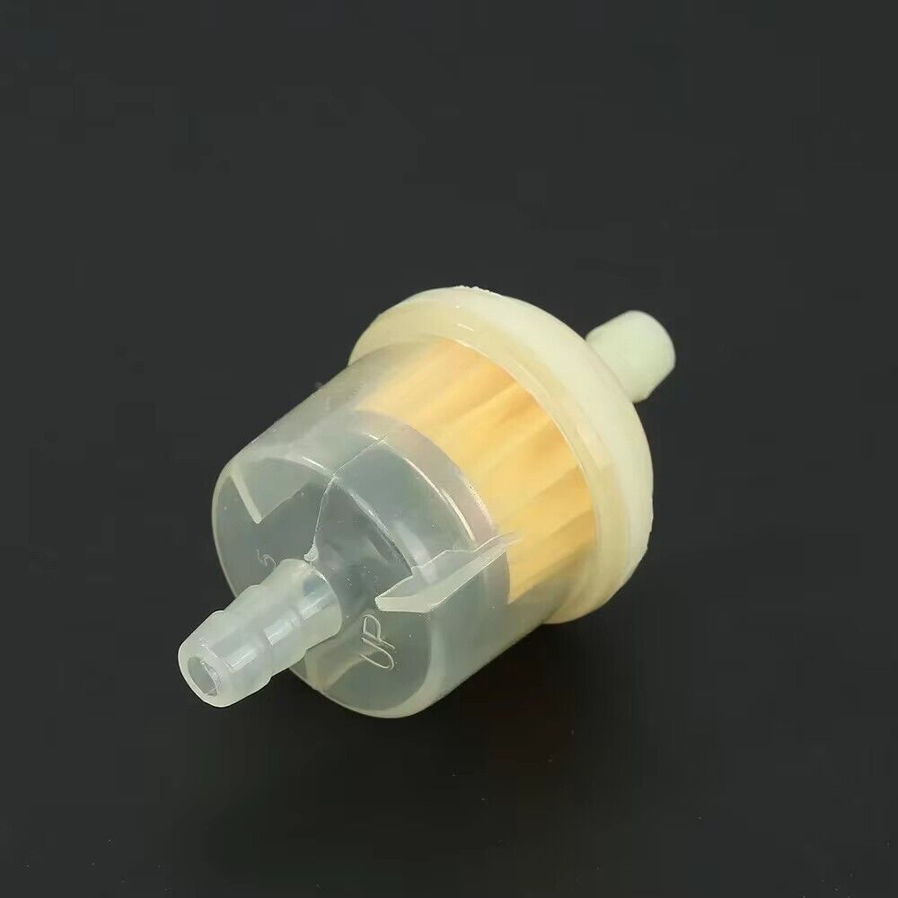 1x Motorcycle Oil Filter Inline Gas Fuel Filter Gasoline Filter Scooter Moped