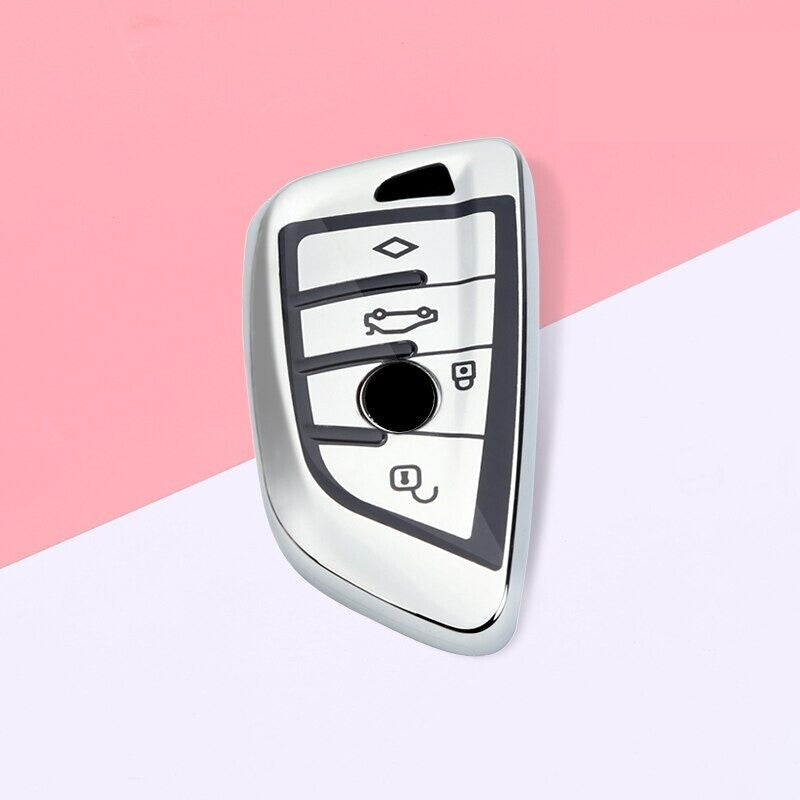 Remote Key Fob Cover Case for BMW X1 X3 X5 X6 Series 1 2 5 7 F15 F16