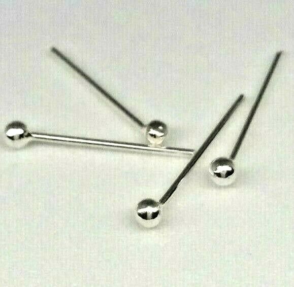 Brand New 925 Sterling Silver Ball Nose Stud (2mm) Body Piercing Jewellery