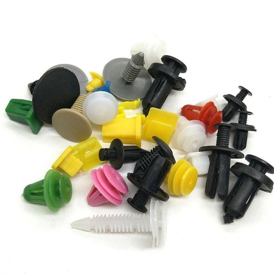 200x Mixed Car Fastener Bumper Door Panel Clips Rivets for Truck Car Universal