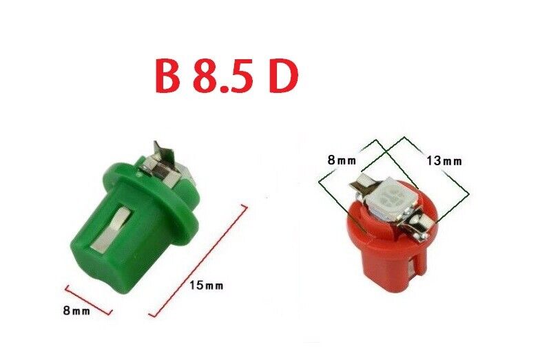 T5 B8.5D 509T Smd LED Car Gauge Speedo Dashboard Instrumental Bulb