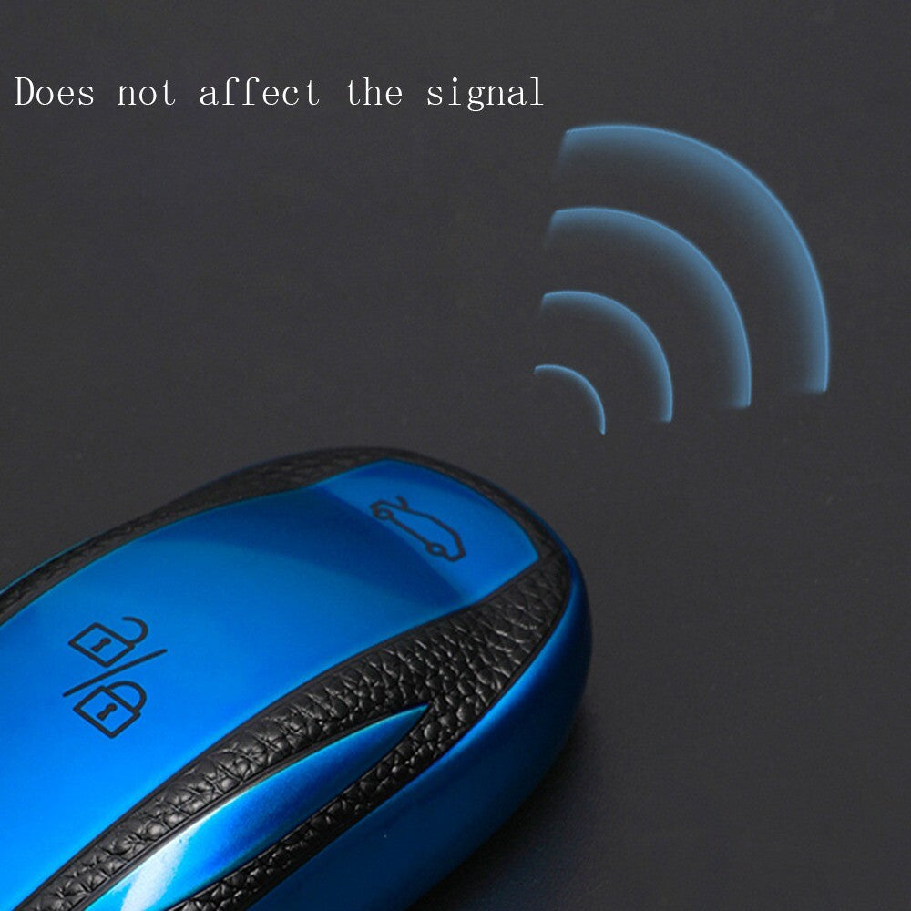 TPU Smart Key Fob Case Cover Protector for Tesla Model S 3 X