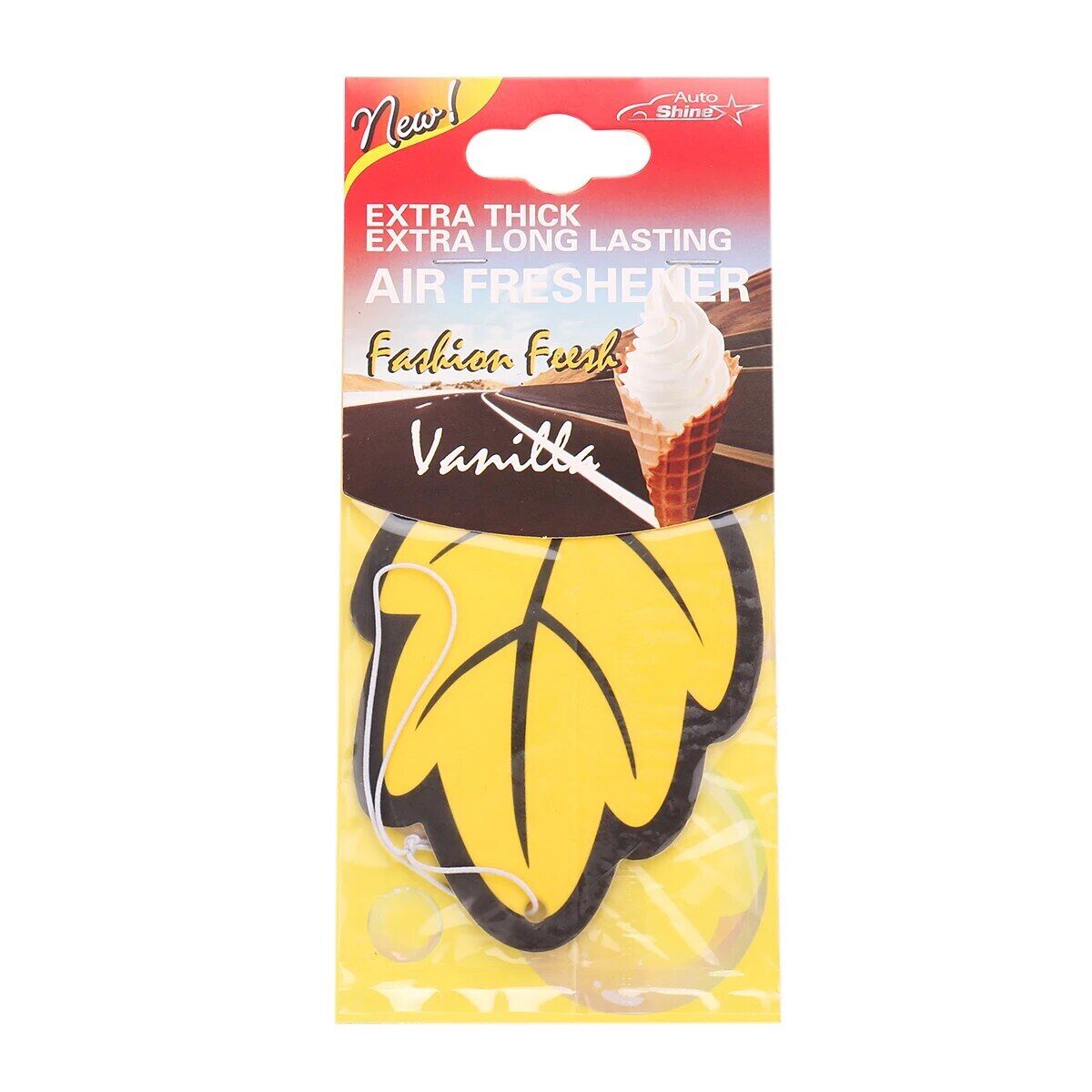 Paper Hanging Car Air Freshener Fragrance Leaf Shape Air Freshener Scent