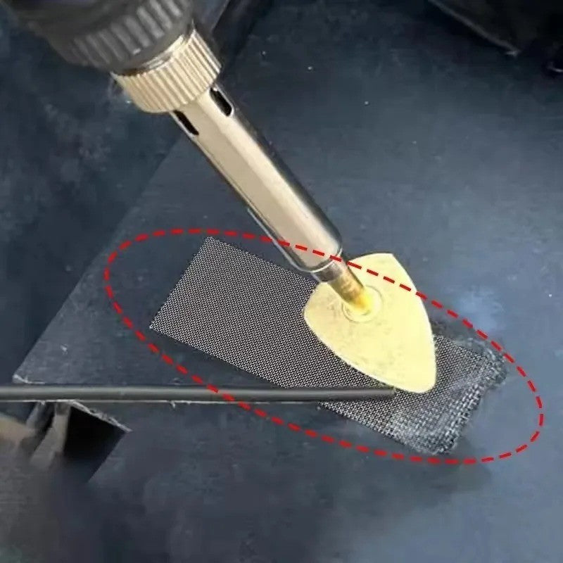 1x Stainless Steel Repair Mesh Car Bumper Plastic Crack Patch Trimmable 20x15cm