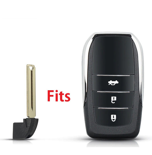 Smart Crown Blank Key Blade for Toyota Fortuner Prado Camry Rav4 Highlander