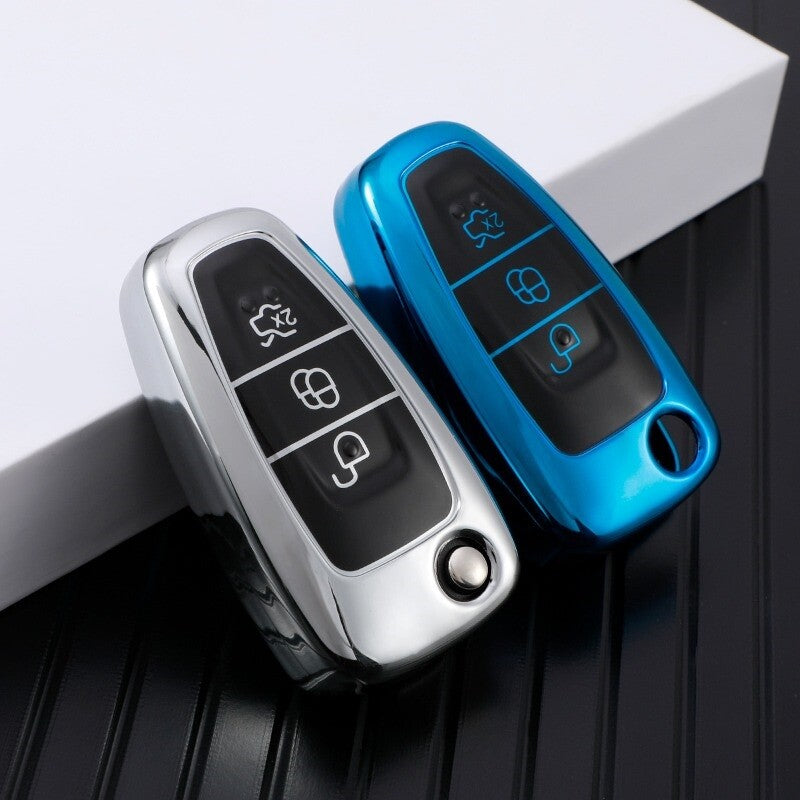 Ford Focus 2 3 MK3 Ecosport Kuga Escape Fiesta C-Max S-Max Mondeo Key Case Cover
