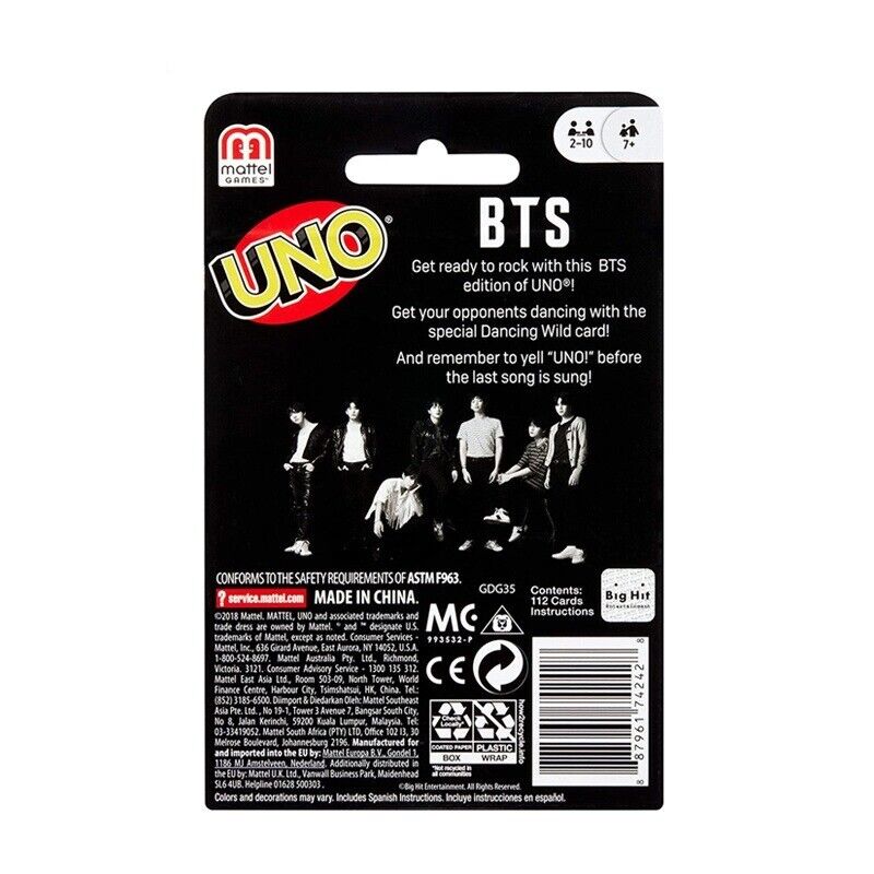 BTS Card Game Family Kids Card Game Birthday Present Gift Fun