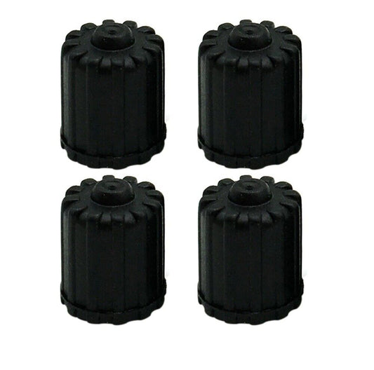 4x Tyre Valve Dust Cap Covers for Car Van Truck Bike