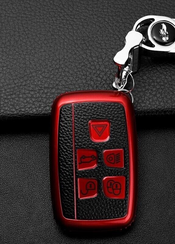 Remote Key Fob Case Cover Keychain Jaguar XF XJ XE XJL XF Land Rover Range Rover