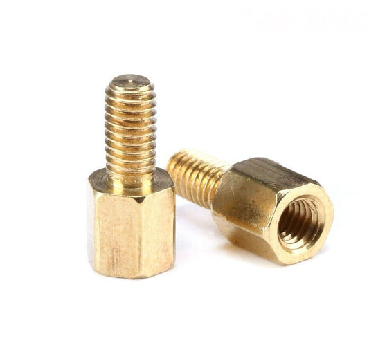 Hex Brass Standoff Spacer Screw Pillar PCB PC M3 7mm - 9mm Computer Motherboard