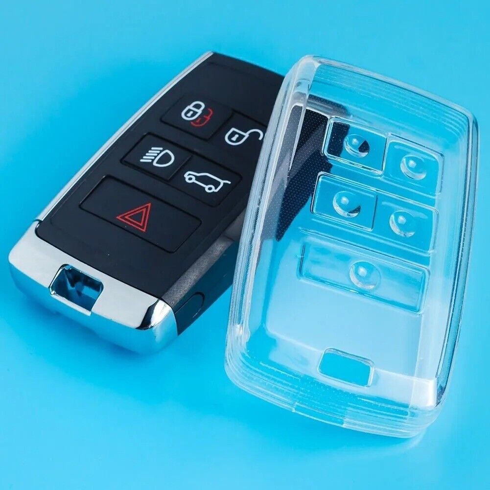 Transparent Car Key Fob Cover Case for Range Rover