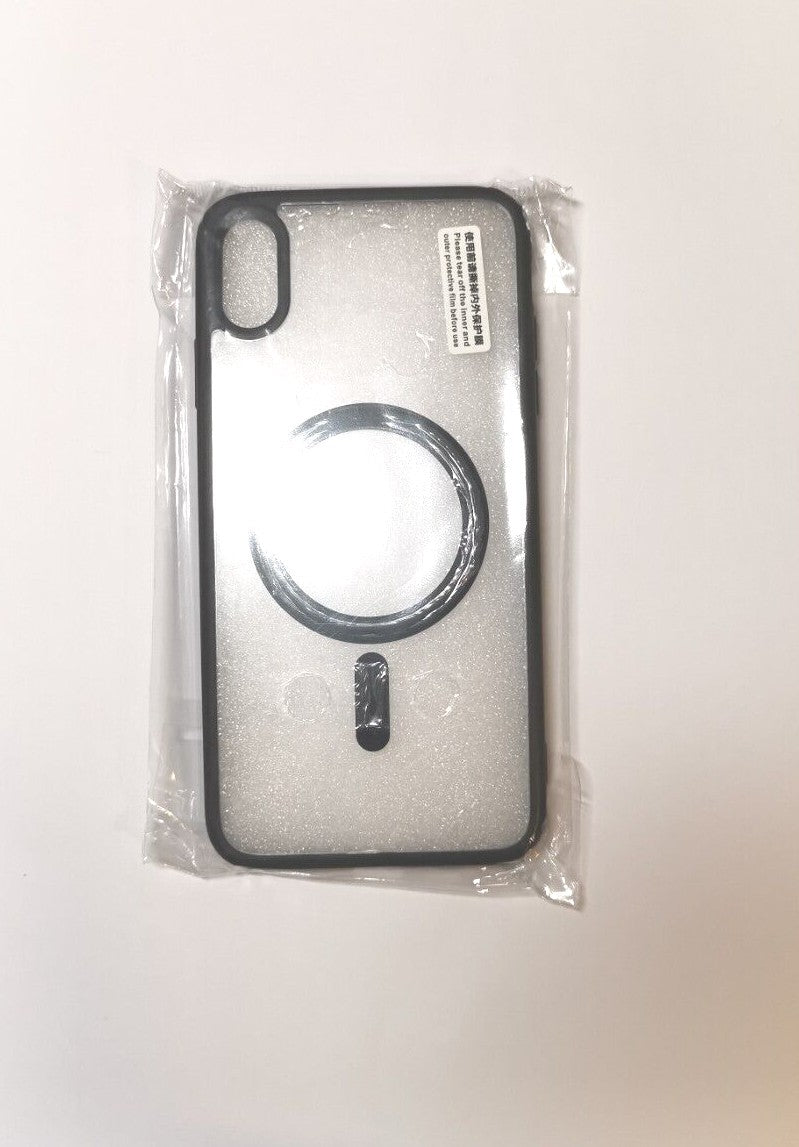 Iphone XS Max Transparent Phone Case 5 Colours Wireless Charging