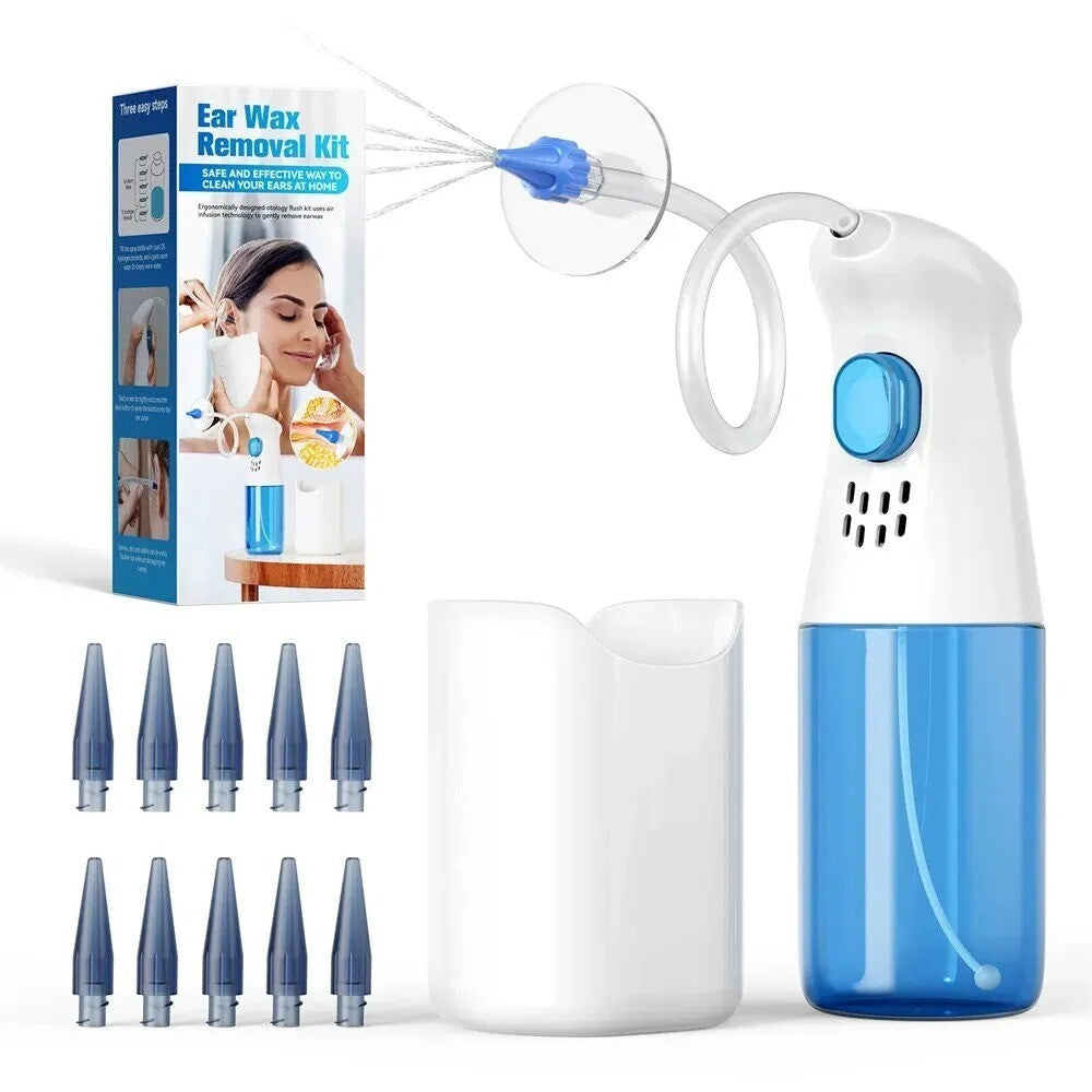 Ear Wax Removal Manual Ear Cleaner Water Cleaner Earwax Remover Kit