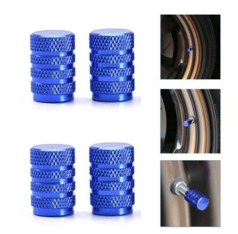 4x Car Tyre Valve Dust Caps for Car Van Motorcycle Bmx