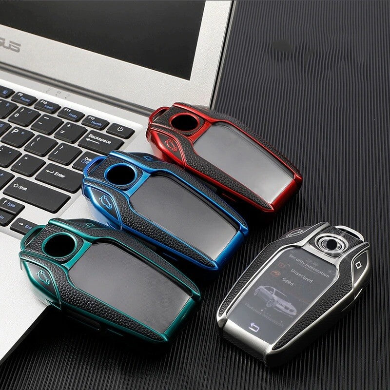 Remote Key Fob Case Cover for BMW 5 7 series G11 G12 G30 G31 G32 i8 I12 I15 X3
