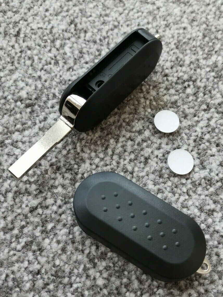 Fiat 3 Button Remote Key Shell Case for Fiat 500 Punto Panda Bravo Stilo