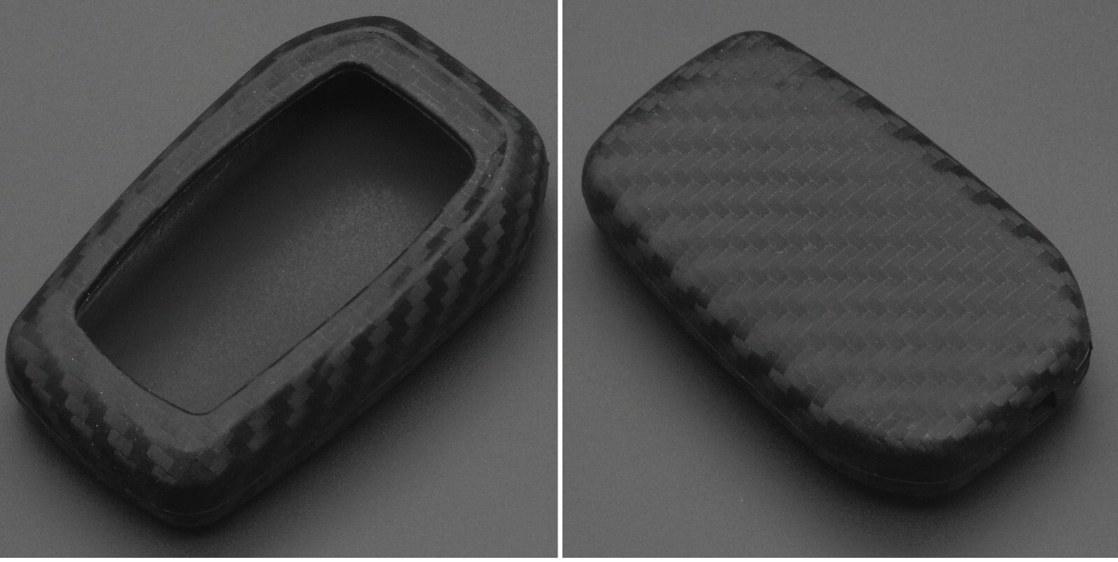 Carbon Remote Key Fob Case Cover for Toyota Hilux Innova Rav4 Fortuner