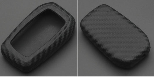 Carbon Remote Key Fob Case Cover for Toyota Hilux Innova Rav4 Fortuner