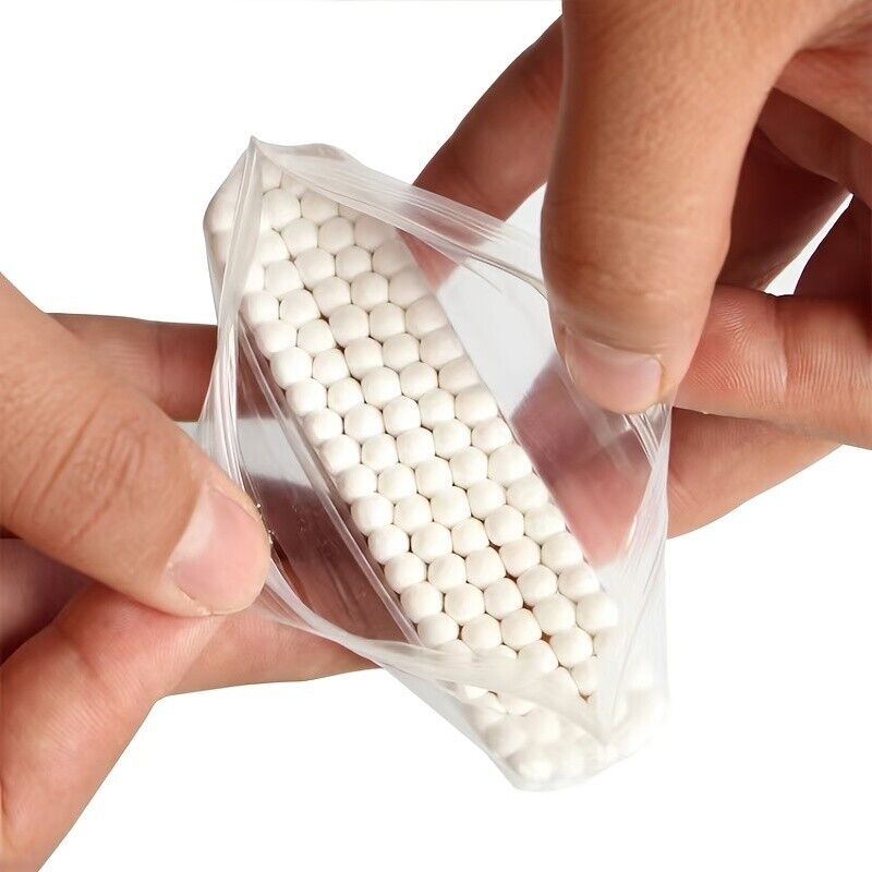 100pcs Two-Headed Household Ear-Digging Swab for Makeup Removal Makeup Beauty