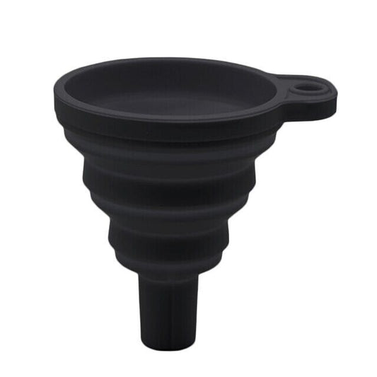 Car Funnel Petrol Diesel Water Oil Filling Universal Silicone Funnel 