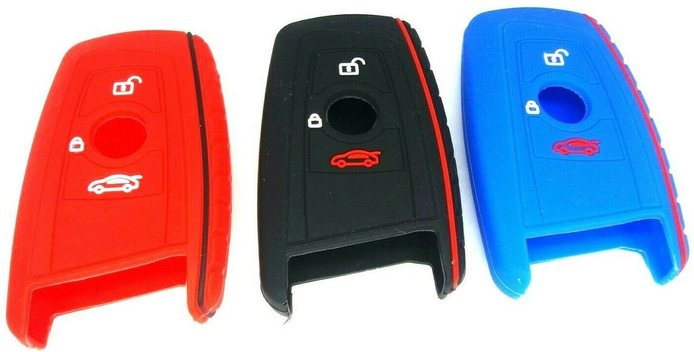 3 Button Key Case Fob Cover for BMW X1 X3 X4 M1 M2 M3 E90 1 2 3 5 7