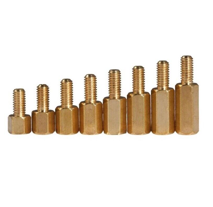 M3 Male - Female Brass Hex PCB Standoff Spacer 5mm