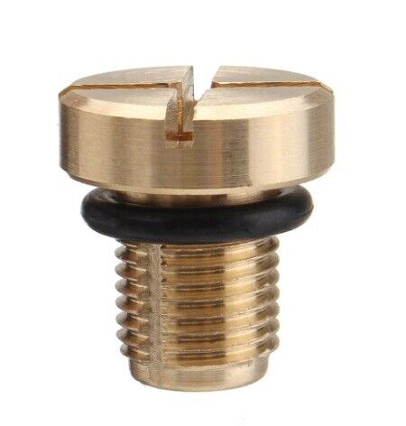 BMW Brass Screw Plug for Radiator Hose Bleed Vent for 3 E46 E36 E30 17111712788