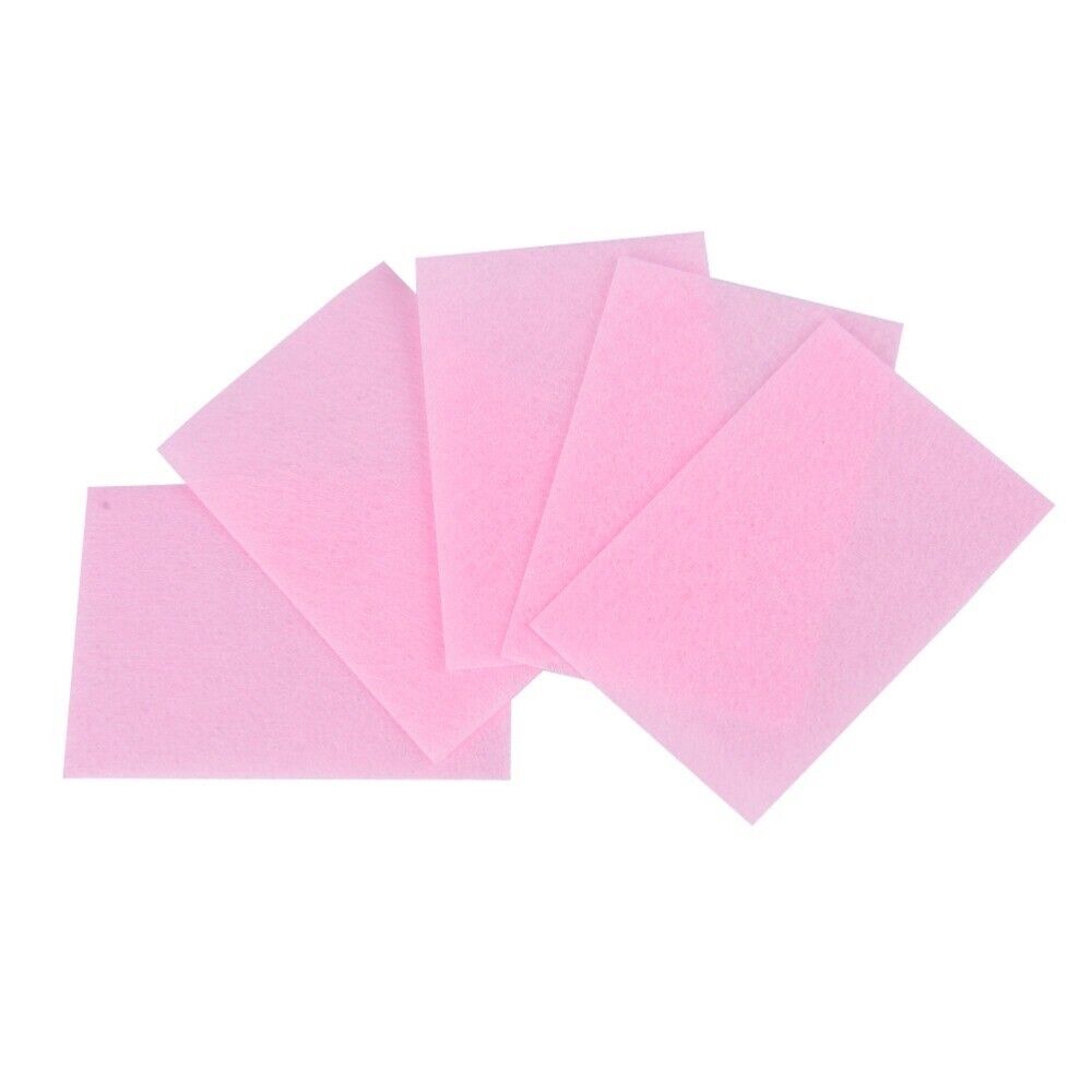 10x Small Nail Polish Remover Pads Paper Nail Cotton Pads Manicure Pedicure