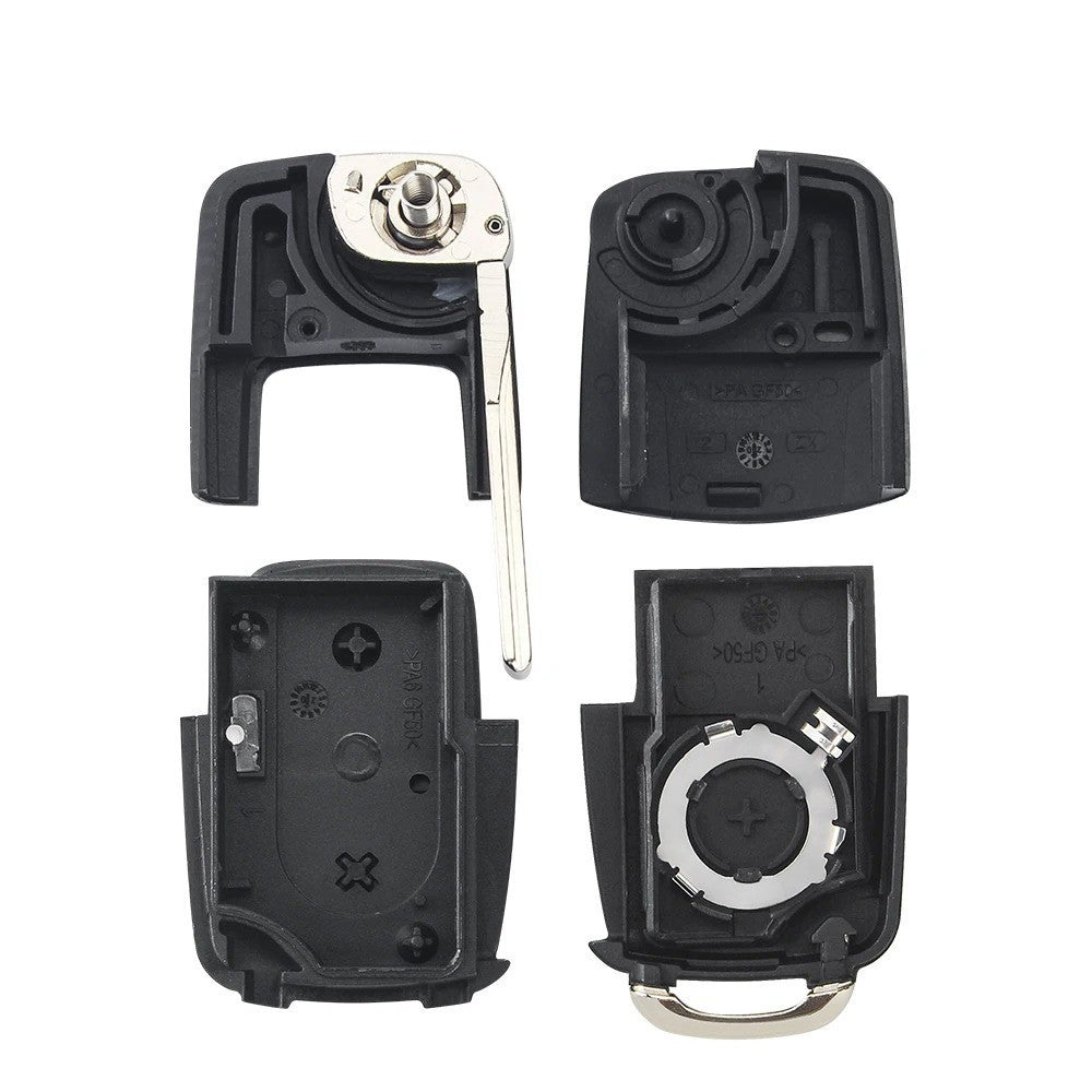 3 Button Key Shell fits Volkswagen Golf Passat Polo Touran Jetta Seat