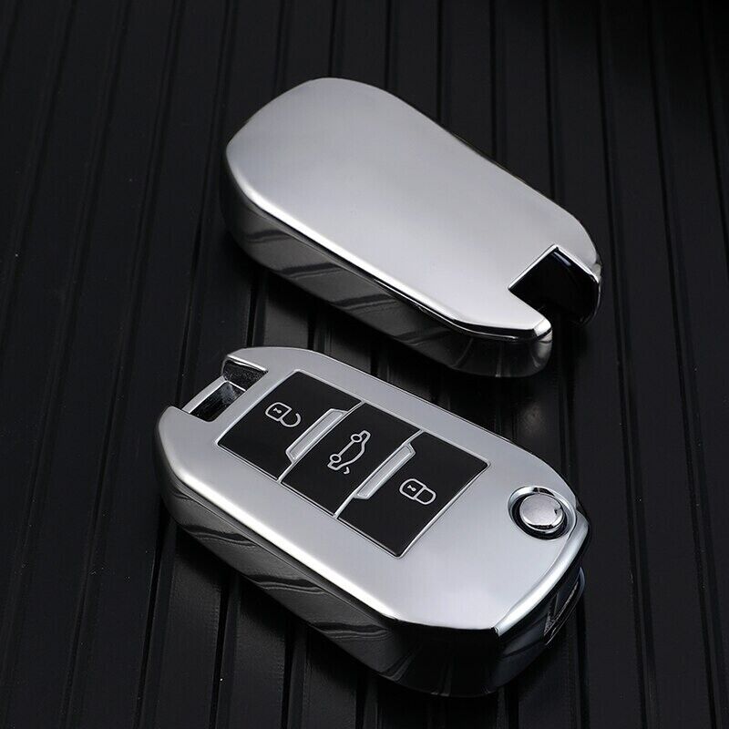 Peugeot Citroen 3008 208 308 508 408 2008 307 4008 Remote Key Fob Case Cover