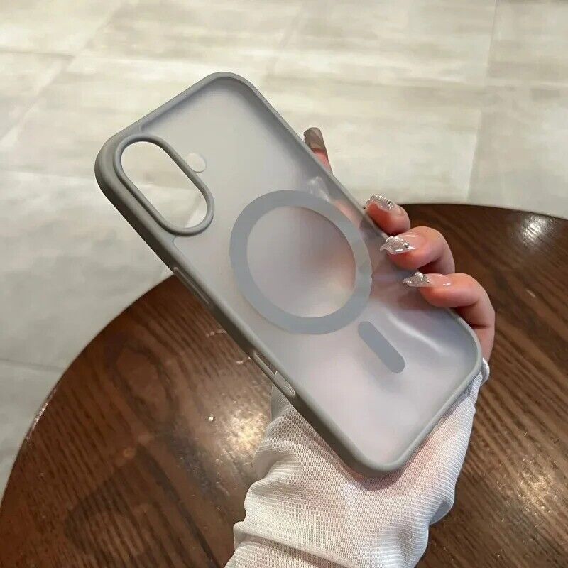 Iphone XS Max Transparent Phone Case 5 Colours Wireless Charging