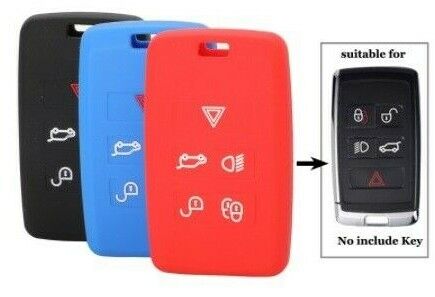 Silicone Remote Key Fob Cover Case Range Rover Land Rover Freelander Discovery 