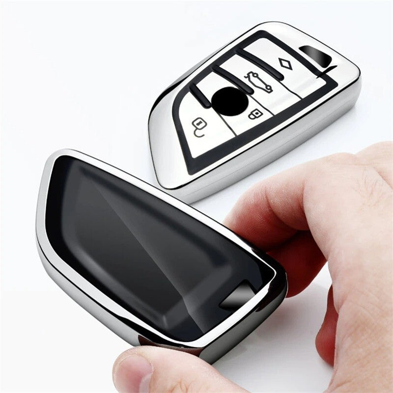 TPU Soft Remote Key Fob Cover Case for BMW X1 X3 X5 X6 Series 1 2 5 7 F15 F16
