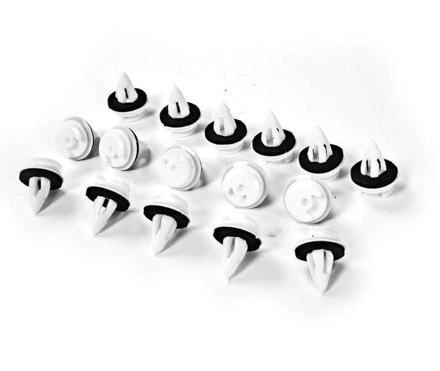 50x Car Fasteners Door Panel Interior with Seal Ring Fits BMW